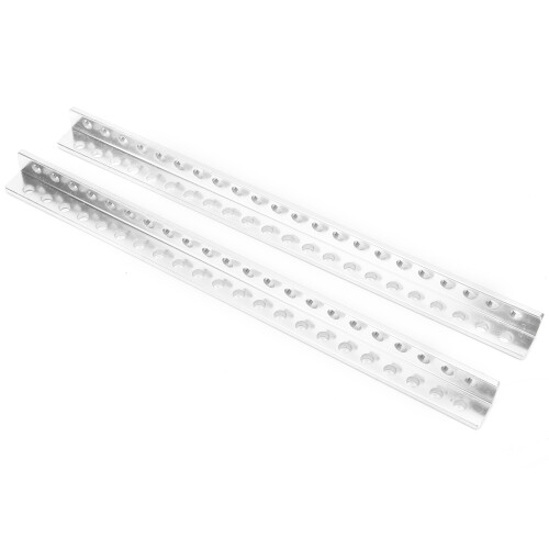 L-förmig Alu-Profil 22 Löcher 184mm 1