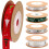 5Rollen Feestdecoratie Lint Kerst Print Glad Polyester 1