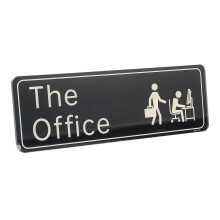 1Zelfklevend Acryl Office Sign Eenvoudig Aan Te Brengen