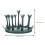 Elegant Plastic Cup Stand Met Waterafvoer Voor Thuis 2