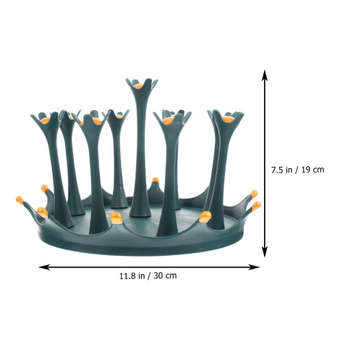 Elegant Plastic Cup Stand Met Waterafvoer Voor Thuis 1
