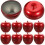 10St Compacte Tinplate Opbergblikken Voor Thee En Snacks 7