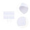1Set Anti- Tape Transparant Meubelbeschermer 10