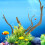 Simulationspflanzen Orange Aquarium 8