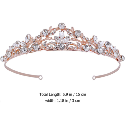Delicate Gouden Tiara Met Glanzende 1