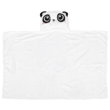 1Baby Badjas Met Capuchon, Superabsorberend En Flanel