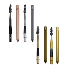 8St Mini Wimperkam Met Aluminium Tube Voor Oogmake-Up