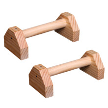 1Paar Indoor Push-Up Brackets Comfortabele Handgrepen Hout