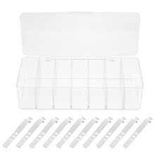 1Set Organizer Doos Transparant Kabel Opbergdoos Met
