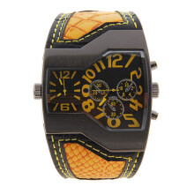 Dual Time Met Leren Band