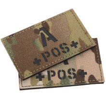 2St Camouflage Bloedgroep Patch Nylon Voor Rugzak of Jas