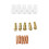 5x Kontaktspitze + 5x Halter + 4x Diffusor 0,8mm 8