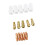 5x Kontaktspitze + 5x Halter + 4x Diffusor 0,8mm 5