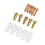 5x Kontaktspitze + 5x Halter + 4x Diffusor 0,8mm 6