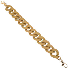 1Replacement Bag Handle Khaki Resin Ketting Voor Crossbody