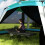 Outsunny Outsunny Camping Cot for Adults with Mattress, Folding Bed, Black 2