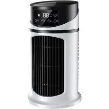 Ventilatore evaporativo con oscillazione a 6 velocità e timer, silenzioso, per scrivania, casa e ufficio.