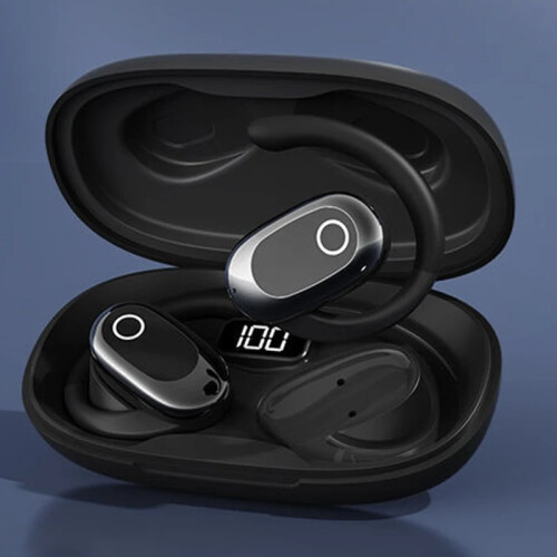 (black) Berlin Voice TWS Bluetooth Adjustable Earbuds For All Devices