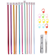 11-teiliges Stricknadel-Set 27cm