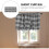 Zwart-Wit Geruit Valance Voor Keuken Polyester Decoratief 5