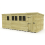17 x 8 Pent Shed Tanalised (Single Door, With Windows) 2