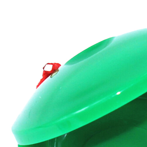 Grüne Kastagnette für Kinder Finger 1