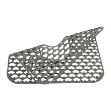 1Holle Siliconen Wastafelmat Met Drainage En Anti-Slip