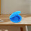Kinder Finger Kastagnette Hellblau 5