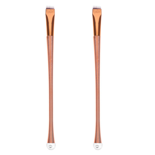 2St Gebruik Make-Upborstels Wenkbrauw En Eyeliner