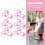 18St Kinder Silicium Chopstick Vingers Ringen Roze 6