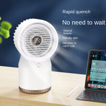 Ventilatore da scrivania USB nebulizzatore display digitale umidificatore circolatore d’aria silenzioso raffreddamento casa ufficio