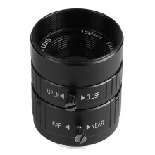 25mm Objektiv CCTV manuelle Blende