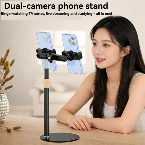Flexible Phone Stand Holder 360-Degree Rotation Including Extendable Arm and Stable Round 2