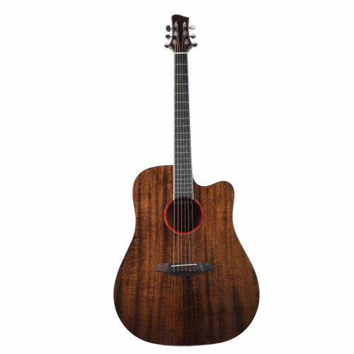 Folk Akustikgitarre mit Zubehör 1
