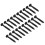 20x Metall Pickup Schrauben Schwarz 1