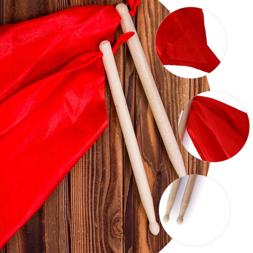 1Paar Drumstokken Rood & Comfortabel Drummen 2