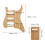 Bambus Pickguard für ST-Gitarre 15
