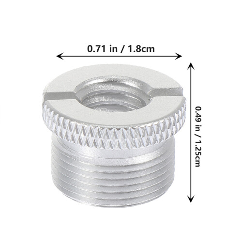 2St Microfoon Schroef Adapter Met Antislip 1