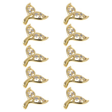 10St Gouden Koperen Mermaid Tail Hangers DIY Sieraden Accessoires