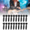 20x Metall Pickup Schrauben Schwarz 20