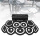 Kompaktes E-Drum mit 9 Pads 12