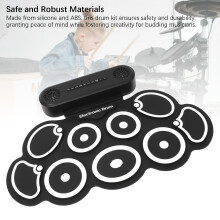 Sicheres E-Drum aus Silikon und ABS