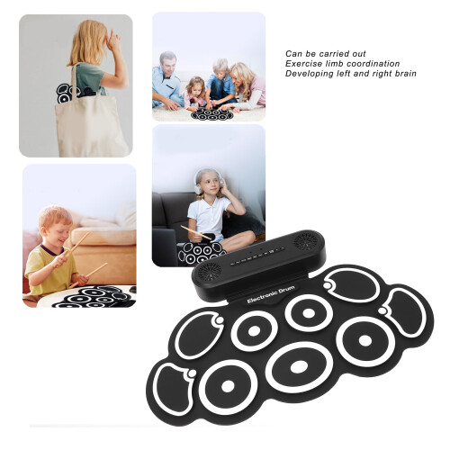 E-Drum mit eingebautem Akku 2000mAh
