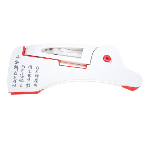 1ABS Vertical Vioolstandaard Draagbaar Opvouwbaar & Ergonomisch Wit