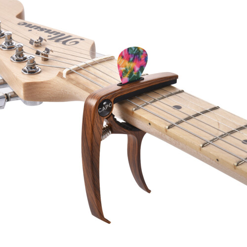 Capo für E-Gitarre und Ukulele