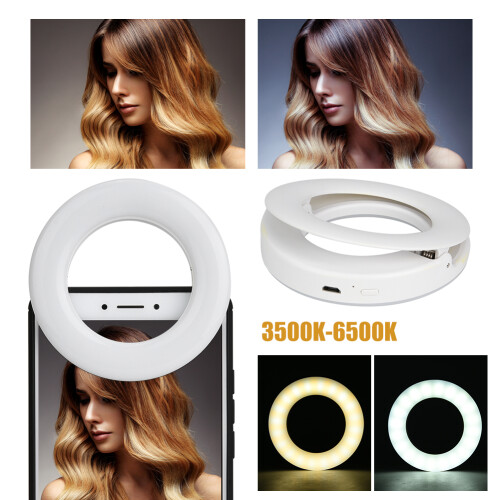 40 LED Kamera Ringlicht XJ-19 für Handy 1