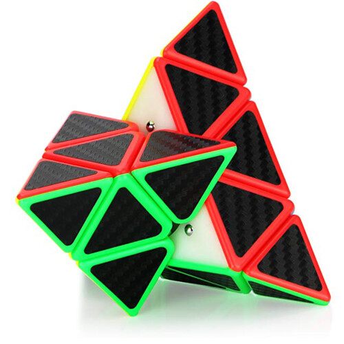 Kohlefaser Pyramidenwürfel 3x3 2