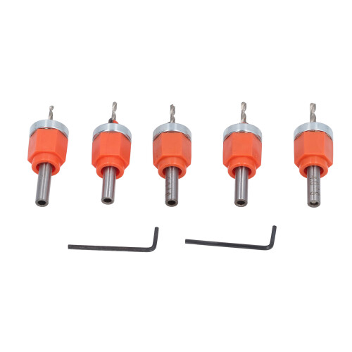 5 Senkerbohrer 2,8 3 3,2 3,5 4 mm 2