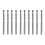 10 Spiralbohrer Wolframstahl 4,2 1