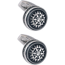 2 butoni decorativi cu strasuri pentru bărbați, material cupru, cataramă ornamentală ușor de purtat, potrivită pentru mânecă